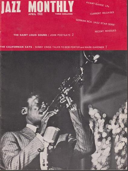   Jazz monthly - april 1968 - copertina