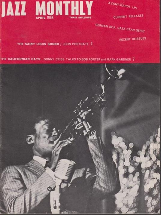   Jazz monthly - april 1968 - copertina