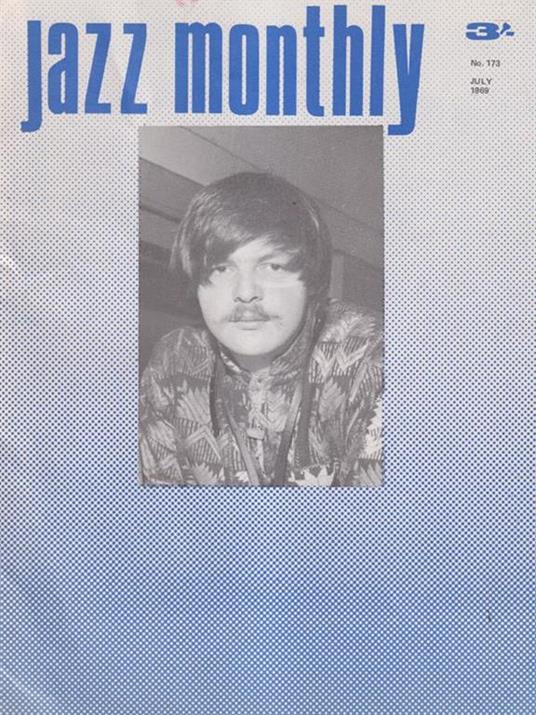   Jazz Monthly Luglio 1969 n. 173 - copertina