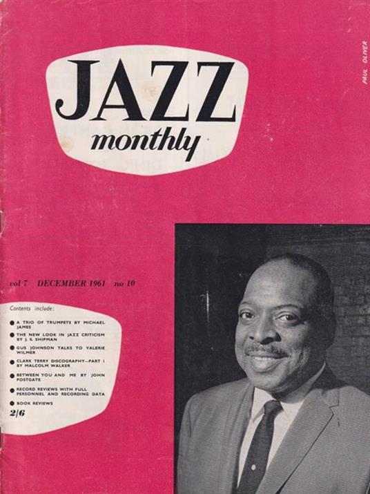   Jazz Monthly Dicembre 1961 n. 10 - copertina