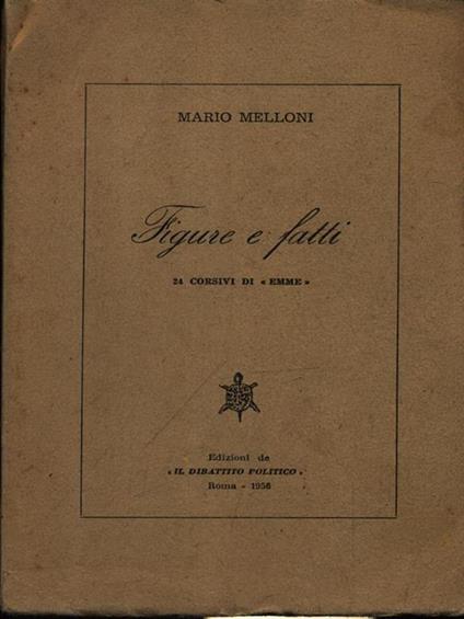 Figure e fatti - Mario Melloni - copertina