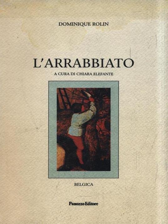 L' arrabbiato - Dominique Rolin - copertina