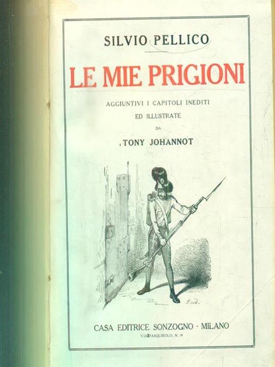 Le mie prigioni - Silvio Pellico - copertina