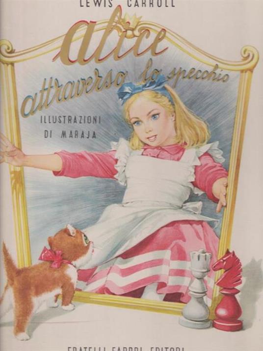 Alice attraverso lo specchio - Lewis Carrol - copertina