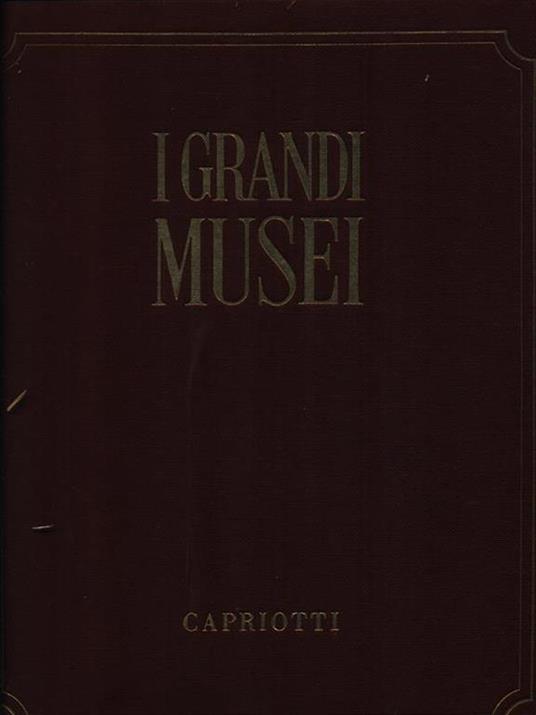 I grandi musei vol. 1 - copertina