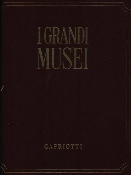 I grandi musei vol. 3 - copertina