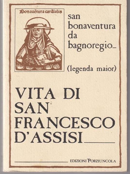   Vita di San Francesco d'Assisi - San Bonaventura da Bagnoregio - copertina