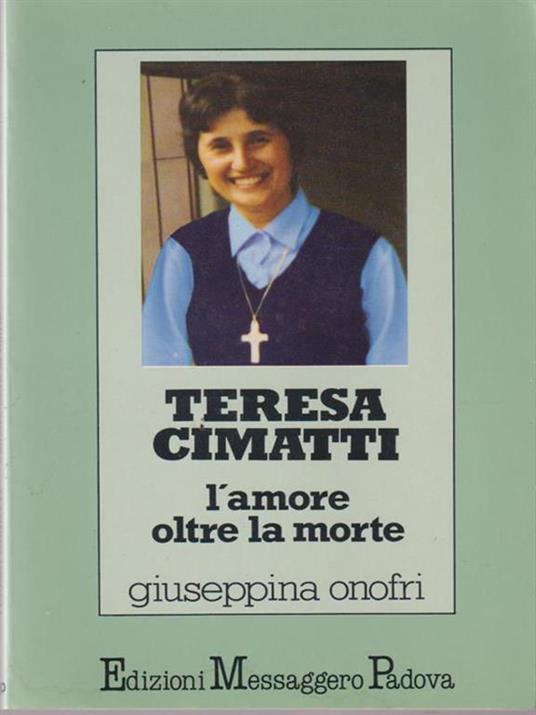L' amore oltre la morte - Teresa Cimatti - copertina