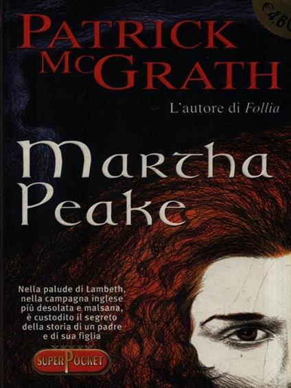 Martha Peake - Patrick McGrath - copertina