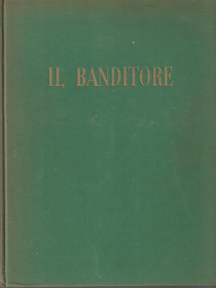 Il banditore - Orio Vergani - copertina