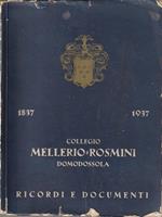   Collegio Mellerio-Rosmini Domodossola 1837-1937