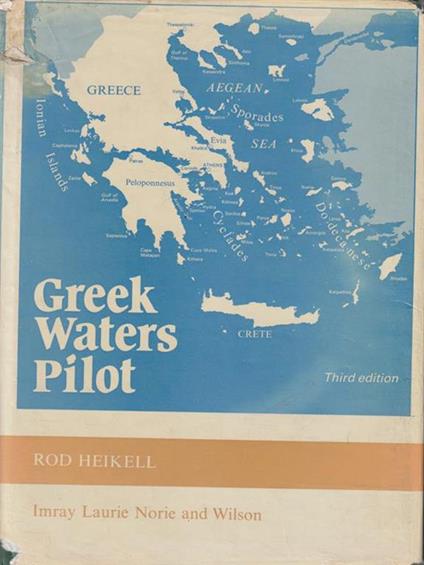   Greek waters pilot - Rod Heikell - copertina