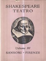   Shakespeare Teatro Volume 3