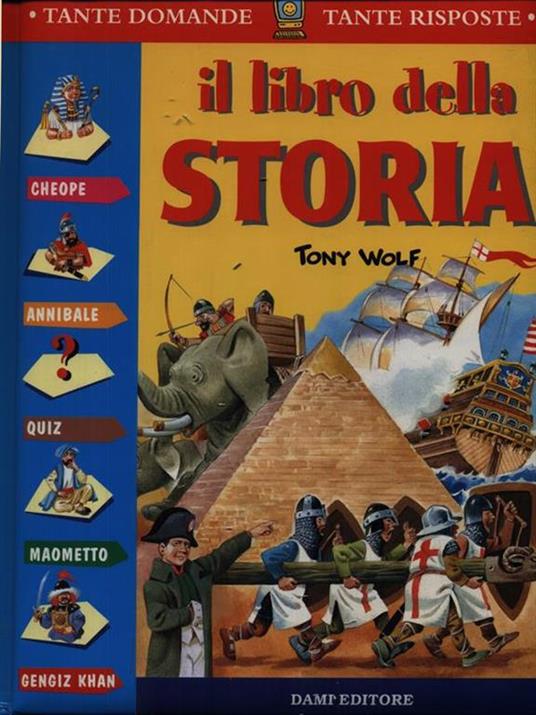 Il libro della storia - Tony Wolf - copertina