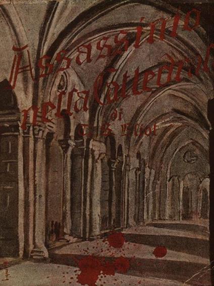   Assassinio nella cattedrale - Thomas S. Eliot - copertina