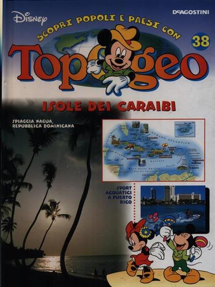 Topogeo 38 Isole dei Caraibi - copertina