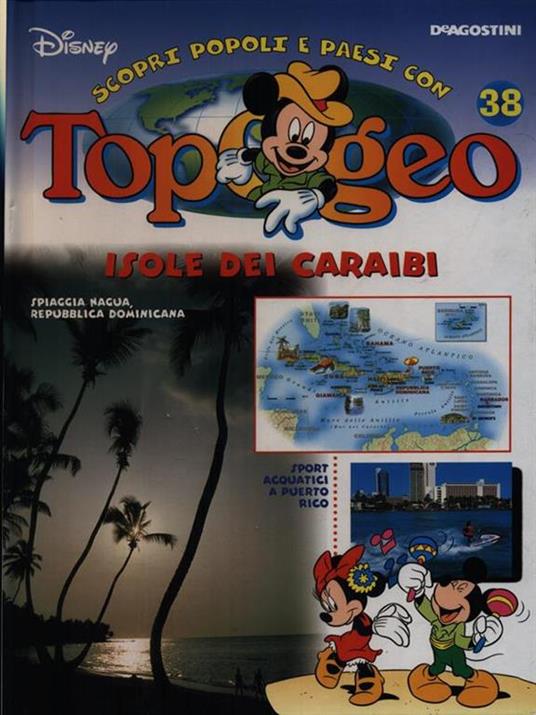 Topogeo 38 Isole dei Caraibi - copertina