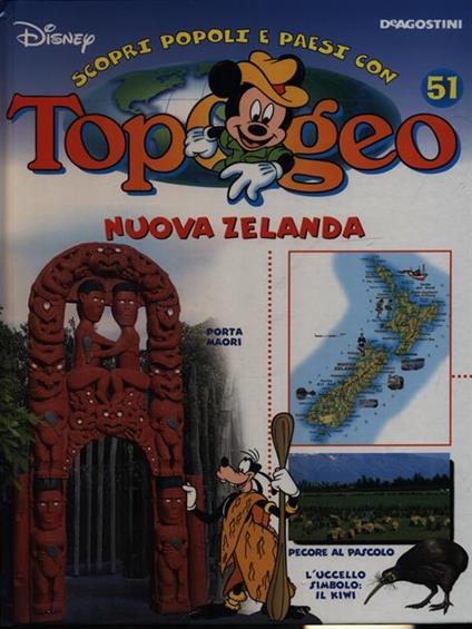 Topogeo 51 Nuova Zelanda - copertina