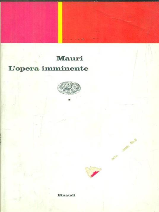 L' opera imminente - Paolo Mauri - copertina