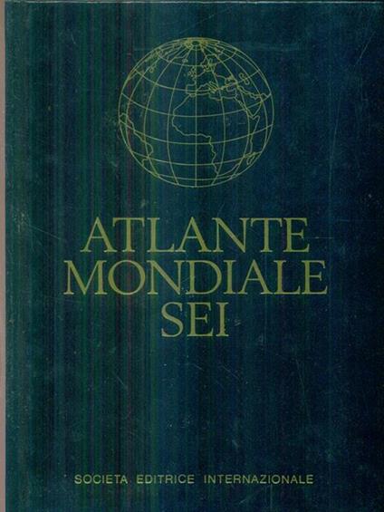   Atlante Mondiale SEI - copertina