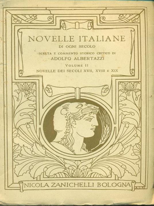   Novelle italiane Volume II - Adolfo Albertazzi - copertina