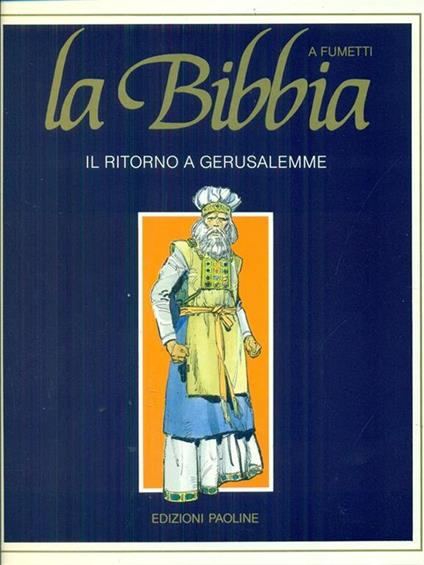 La  Bibbia Il riorno a Gerusalemme - copertina