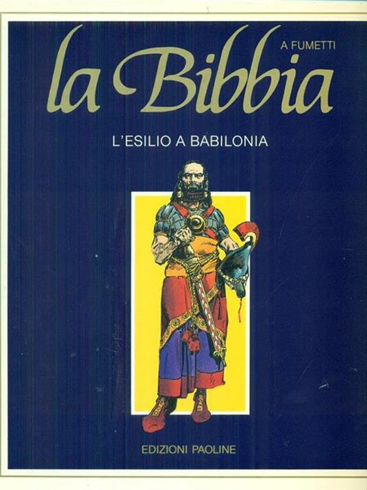 La  Bibbia L'esilio a Babilonia - copertina