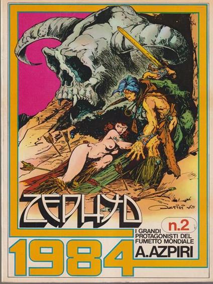   Zephya - Supplemento al n. 14 di 1984 - A. Azpiri - copertina