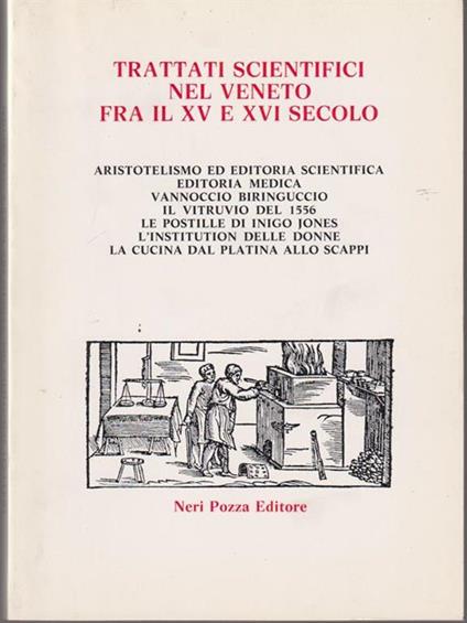   Trattati scientifici nel Veneto fra il XV e XVI secolo - copertina