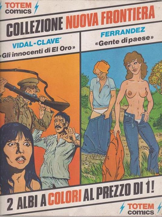   Collezione Nuova Frontiera-Gli innocenti di El Oro/Gente di paese - copertina