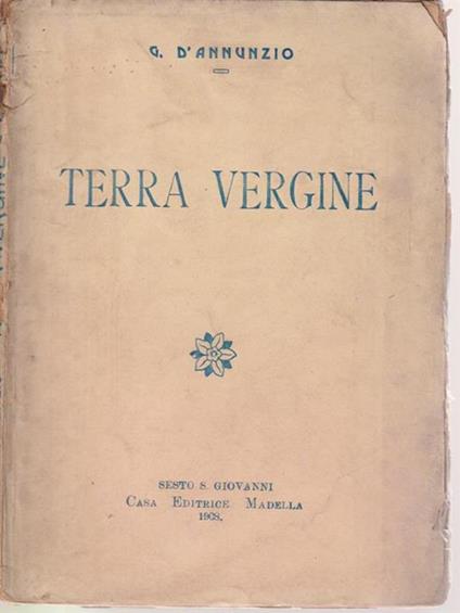   Terra VergineTerra Vergine - Gabriele D'Annunzio - copertina