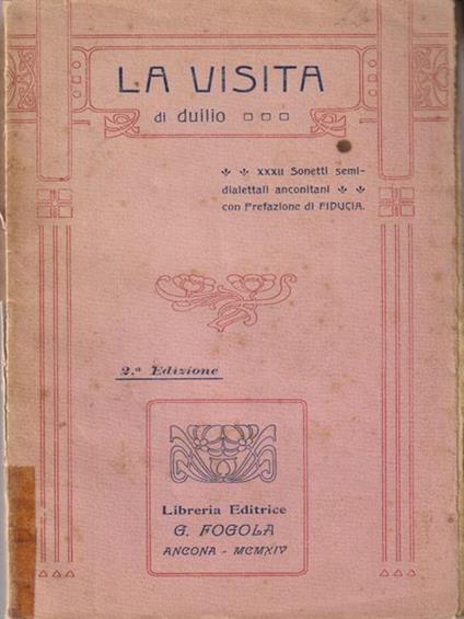 La visita - Duilio - copertina