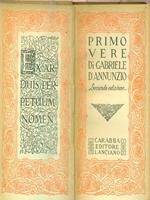   Primo vere. Seconda edizione