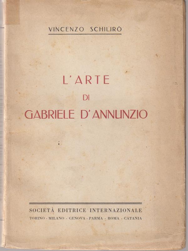 L' arte Di Gabriele D'Annunzio