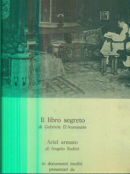 Il libro segreto - Ariel armato - Gabriele D'Annunzio - copertina