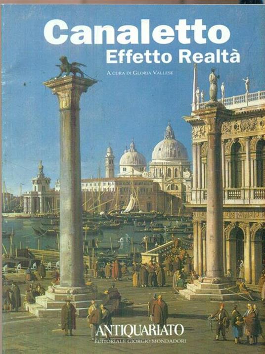 Canaletto Effetto realtà - Gloria Vallese - copertina