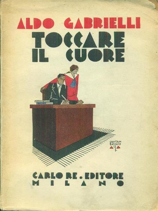   Toccare il cuore - Aldo Gabrielli - copertina