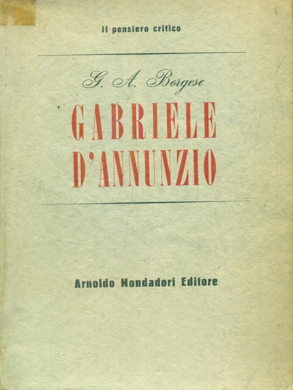   Gabriele d'Annunzio