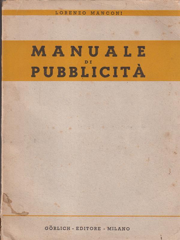 Manuale di pubblicità