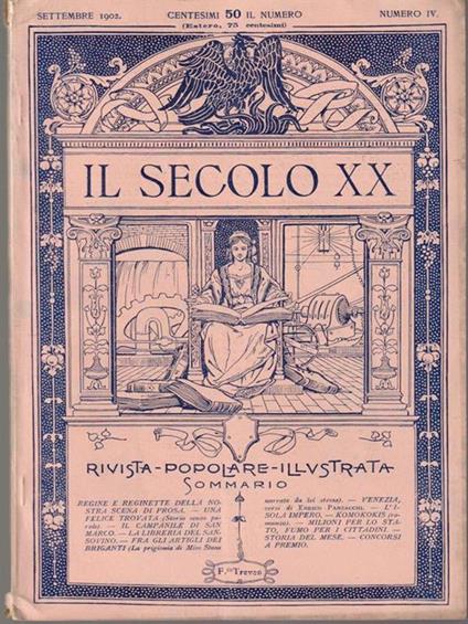 Il secolo XX settembre 1902 - copertina