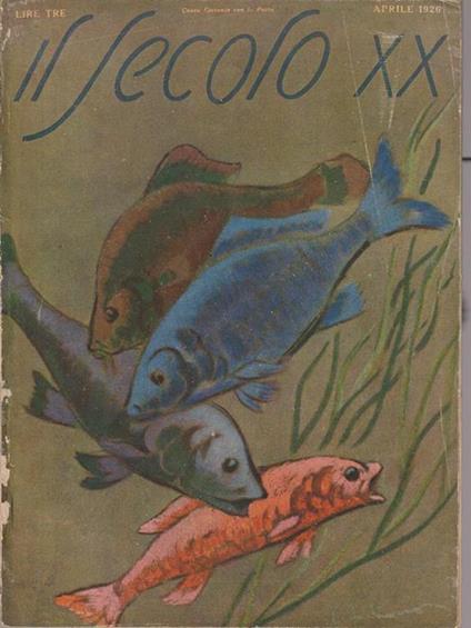 Il secolo XX aprile 1926 - copertina
