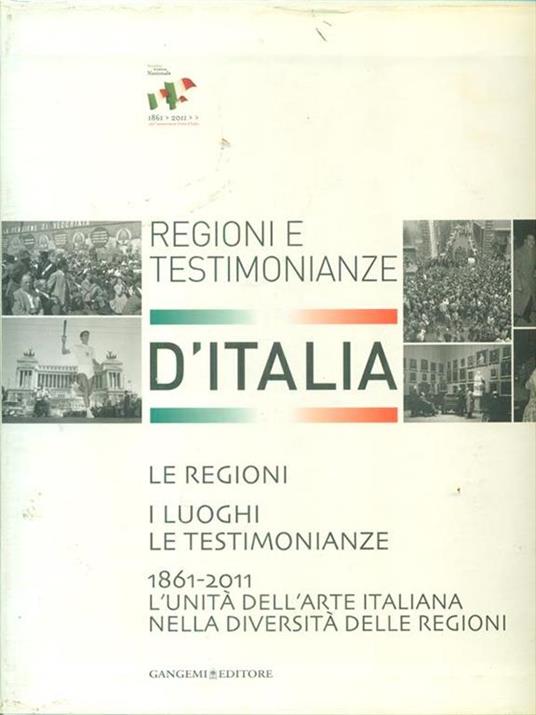 Regioni e testimonianze d'Italia 3 vv - copertina