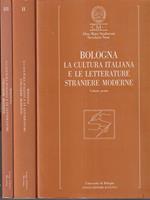   Bologna la cultura italiana e le letterature straniere moderne 3 voll