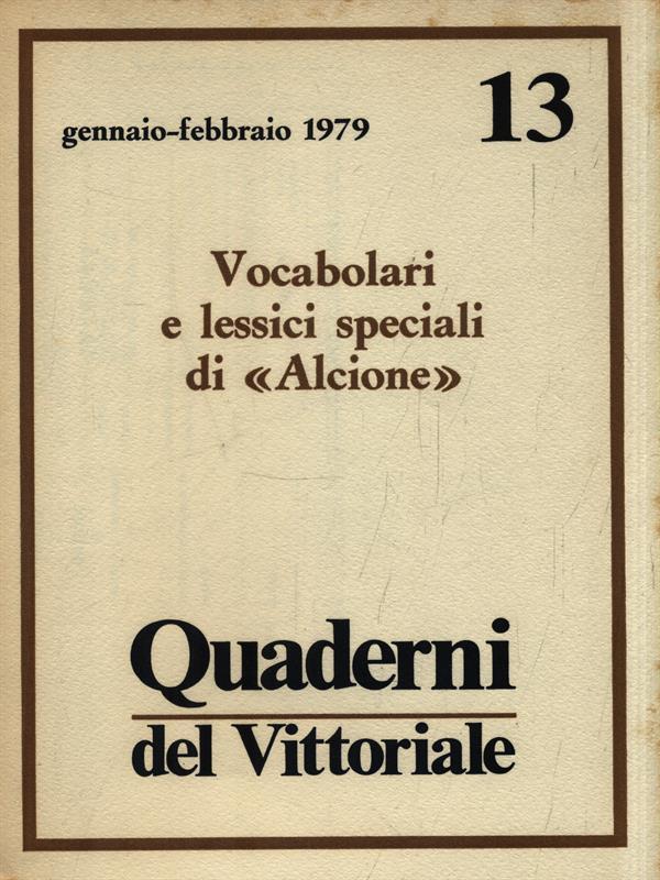   Quaderni del Vittoriale - Anno III N. 13/Gennaio-Febbraio 1979