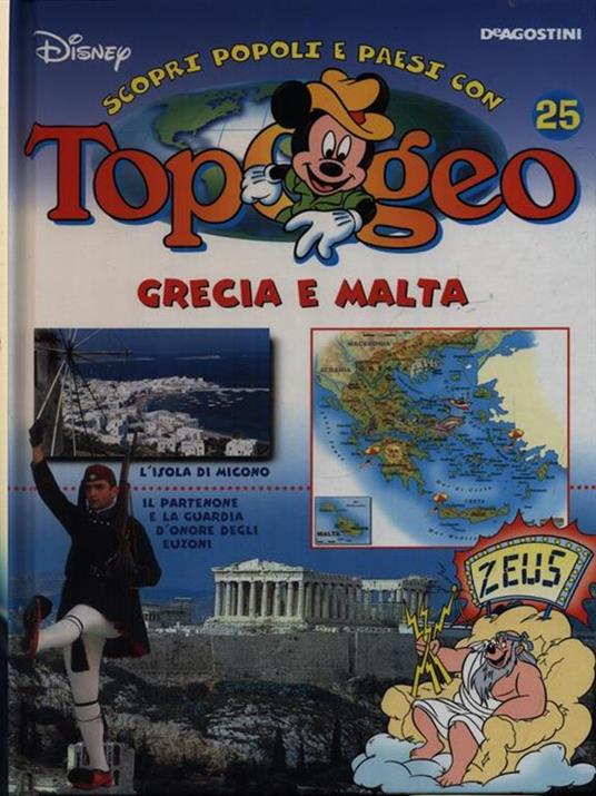 Grecia e Malta - Walt Disney - copertina