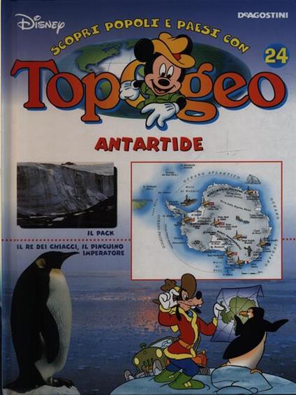 Antartide - Walt Disney - copertina