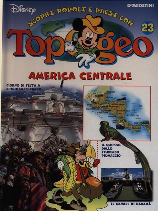 America Centrale - Walt Disney - copertina