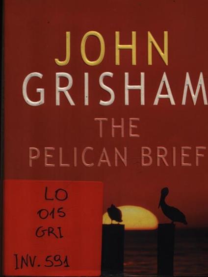 The Pelican brief - John Grisham - copertina