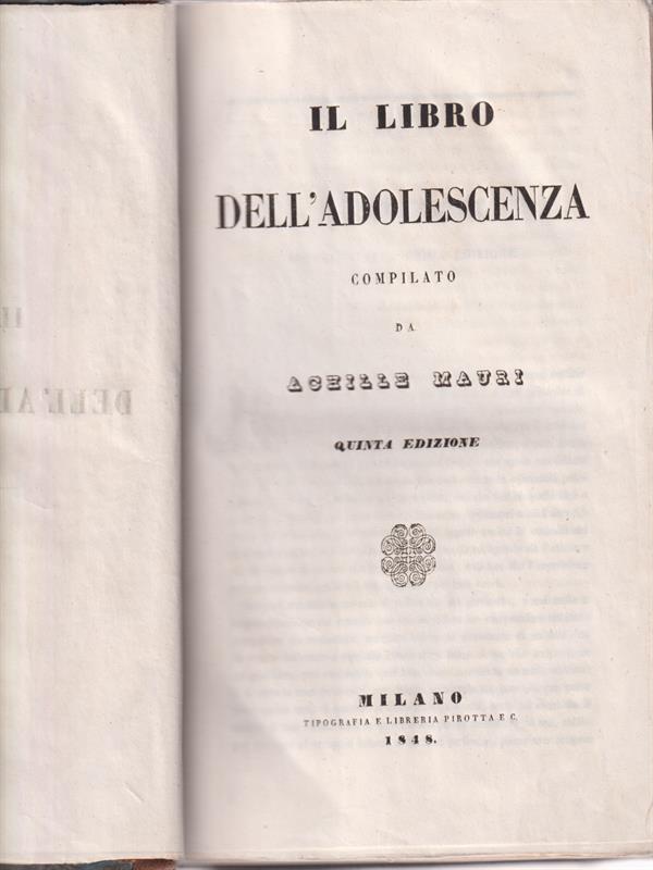 Il libro dell'adolescenza