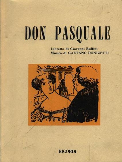 Don Pasquale - Gaetano Donizetti - copertina